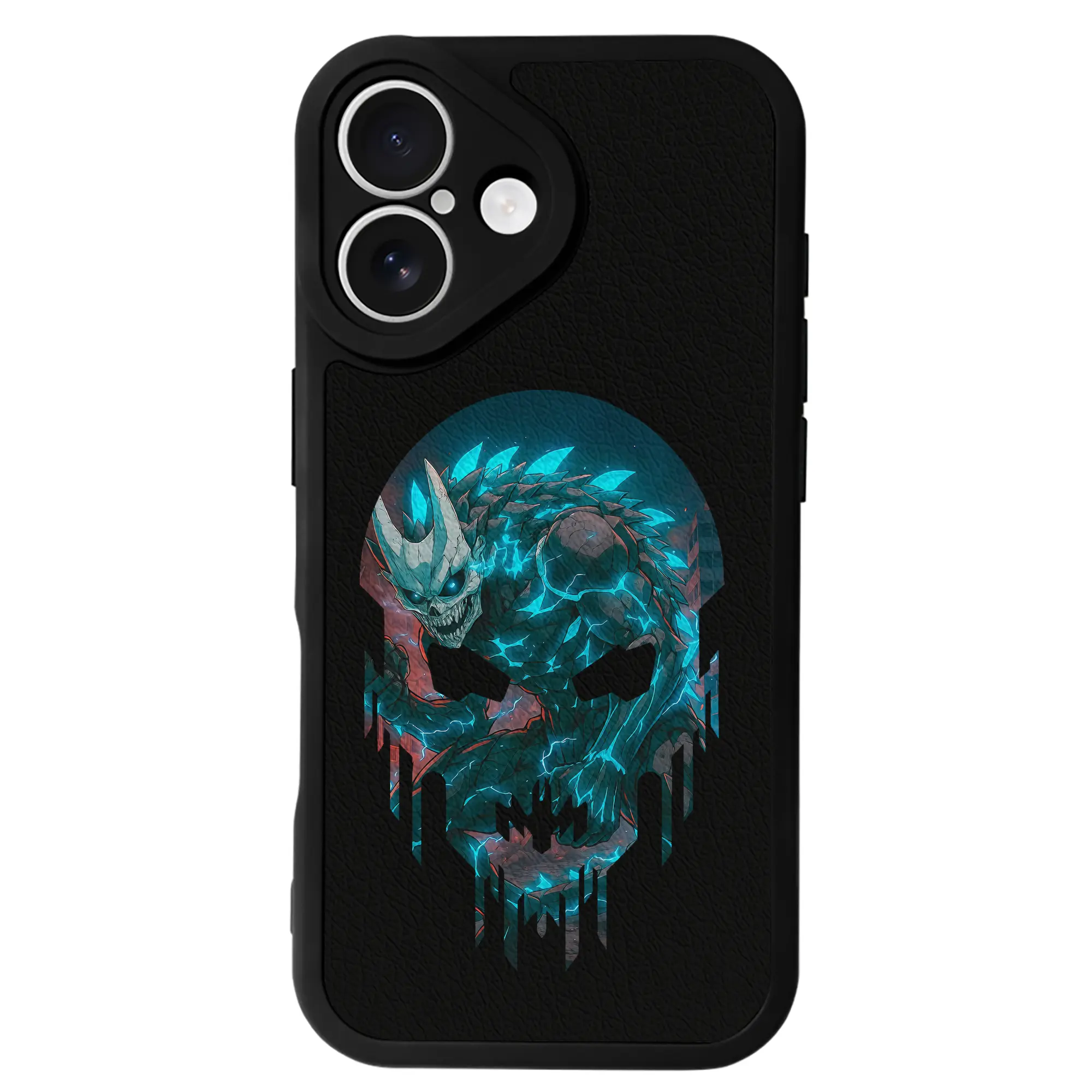 怪獣8号 グッズ,日比野カフカ - IPhone 16シリーズ対応 ・ シリコンスマホケース ・ レザー調 ・ 高精度フィット ・ 耐衝撃 ・ ワイヤレス充電対応 ・ 精密カット